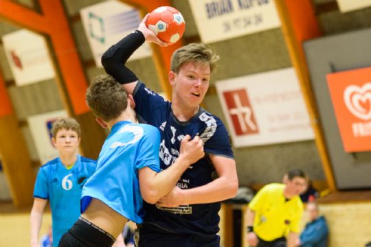 To point til Team Bornholm drenge